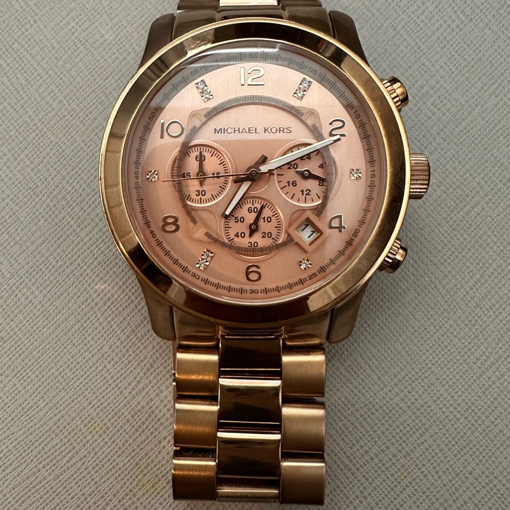 Michael Kors Oversized Rose Gold MK - 8164 Limited Edition Watch